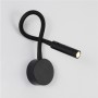 1W 3W Gooseneck Flexible LED Reading Wall Lights With Switch Adjustable Bedroom Bedside Sconces Wall Mounted Study Lamps Fixture