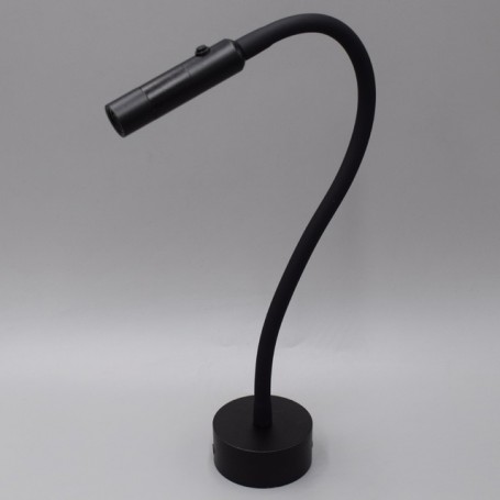 1W 3W Gooseneck Flexible LED Reading Wall Lights With Switch Adjustable Bedroom Bedside Sconces Wall Mounted Study Lamps Fixture