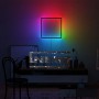 RGB wall lamp indoor frame remote control adjustable home corridor led atmosphere lamp Stairs Living Room Background Lighting