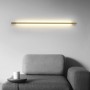 Nordic Minimalist Strip LED Wall Lights For Living Room Bedroom Apartment Aisle Porch Corner Lighting Indoor Black Gold Lamps