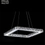 Square Crystal LED Chandelier Light Fixture Crystal Lighting led lamp for Living Dinning Room, Lustres De Cristal Sala Teto