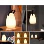 RGB LED Lantern Lamp Protable Mood Ligts Living Room Desktop Night Light Rechargeable Bedside Lamp Home Decoration