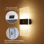 LED Wall Lamp Home Decor Wall Lights LED Indoor lighting for Bedroom Bedside Balcony Corridor Lamps USB Recharge Wireless