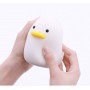 USB Rechargeable Night Light Duck Silicone Night Lights Touch Sensor Bedroom Bedside Lamp for Kids Baby Gift