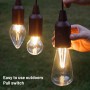 Outdoor Portable Camping Light Hanging Lantern Battery Operated Pull Cord Lamp Bulb LED Tent Light For Camping Room Decoration