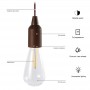 Outdoor Portable Camping Light Hanging Lantern Battery Operated Pull Cord Lamp Bulb LED Tent Light For Camping Room Decoration