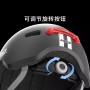 New Xiaomi Youpin HIMO K3 Riding Flash Helmet Safety Helmet (57-61cm) with Night Warning Lights Thick High-definition Goggles