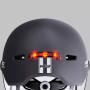 New Xiaomi Youpin HIMO K3 Riding Flash Helmet Safety Helmet (57-61cm) with Night Warning Lights Thick High-definition Goggles