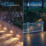 LED Deck Lights Outdoor Waterproof Wall Lamp Sconce 220V Garden Yard Decor Lamp 12V Landscape Pathway Fence Steps Stairs Light