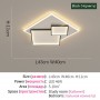 New Design Square LED Ceiling Light For Living Room And Kitchen Luminarias Para Teto LED Lights For Home Lighting Fixtures