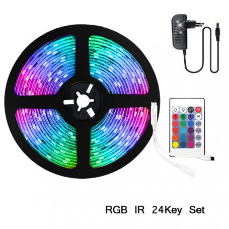 12V Rgb Tape 5050 Led Strip Waterproof 2835 White Ribbon 10M Bluetooth Tv Backlight Children Lighting For The Room Decoration
