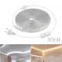 LED Strip Light 110-220V 2835 With Switch Diode Tape for Outdoor Garden Decor Lighting Home Kitchen Cabinet Room Backlight Lamp