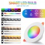 Tuya Smart Led Downlight RGB+CW+WW 10W Bluetooth Ceiling Recessed Spot Led Dimmable Light For Kitchen Living Room App Control