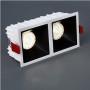 Honeycomb Dimmable Anti Glare COB Recessed Downlight 10W 14W 20W 24W LED Ceiling Spot Light for Bedroom Indoor lighting
