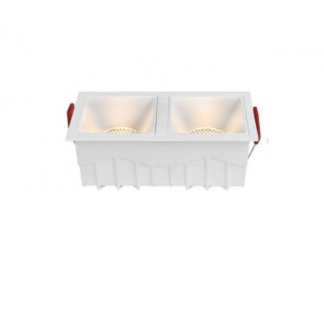 Honeycomb Dimmable Anti Glare COB Recessed Downlight 10W 14W 20W 24W LED Ceiling Spot Light for Bedroom Indoor lighting