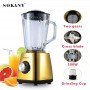 SOKANY 2 In 1 Multifunction Food Processer For Summer Juice Fruit Vegetable Blender Milkshake Grind Coffe Bean Dried Fruit 154