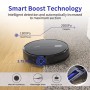 V40P Robotic Vacuum Cleaner for Wi-Fi Alexa Remote, Electric Home Hair Carpet Dust Cleaning 2000Pa 140mins Self-Charging