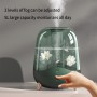 Deerma 5L Humidifier Transparent Glass Appearance 2 Gear Adjustment Difusor Aromaterapia With Water Filtration For Home
