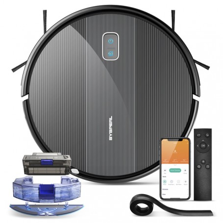 SYSPERL V41P Wireless Robot Vacuum Cleaners Wet and dry integration Cleaners For Carpet Floor Pet Hair App Remote Control