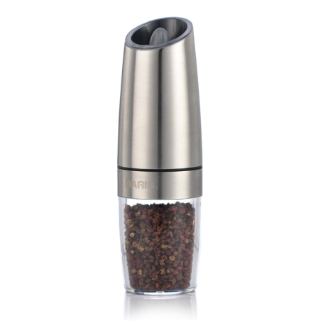 Automatic Salt Pepper Grinder Electric Spice Mill Grinder Seasoning Adjustable Coarseness Kitchen Tools Grinding For Cooking BBQ