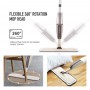 Hand Spray Mop Floor House Cleaning Tools Mop for Wash Floor Lazy Flat Floor Cleaner Mop with Replacement Microfiber Pads