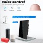 US EU WiFi+RF433 Smart Light Switch Touch Switch Tuya Smart Life App Remote Control Works With Alexa Google Home Yandex Alice