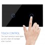 DAJIMEI Wall Touch Switch 2/4/6 Gang 1 Way EU Standard Touch Sensor Switches Glass Panel for Home Improvement