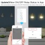WiFi Smart Light Touch Switch No Neutral Wire Required Smart Life Tuya APP control Alexa Google Home Compatible 1/2/3 Gang EU US
