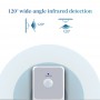PIR Sensor Socket Lamp Holder 110-240V PIR Infrared Detection 120° Degree Wide Angle Automatic Induction PC Flame Retardant Safe