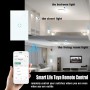 US Wifi Wall Touch Switch, Wireless Smart Tuya Control Light Switch,2/3 Way, Glass Panel Touch-Sensor Interruptore 1/2/3/4 Gang