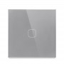 EsooLi Wall Touch Sensor Switch,EU/UK  Standard Light Switch,Crystal Glass Switch Power,1/2/3 Gang 1 Way,AC220,Light Wall Touch