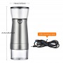 Electric Coffee Grinder Professional Automatic TYPE-C Charge Stainless Steel Portable Moedor De Cafe Machines Kitchen Appliances