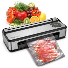 CalmDo Vacuum Sealer Packaging Machine For Food Storage Household Vacuum Food Packer Sous Vide Vacuum Sealer CalmDo Vacuum Sealer Packaging Machine For Food Storage Household Vacuum Food Packer Sous Vide Vacuum Sealer