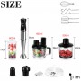 Multi Blender 10 in 1 Food Processor Stainless Steel Vegetable Cutter Meat Grinder Chopper Whisk 800W Food Mixer Juicer Sonifer