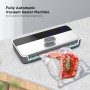 CalmDo Food Automatic Vacuum Sealer 220V/110V Commercial Household Food Vacuum Sealer Packaging Machine Include Bags