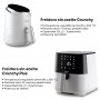 Mellerware-Crunchy air fryer! With capacity of 1.5l or 5,5L. Adjustable temperature 80-200 °C, programmable, oil-free electric F
