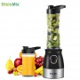 BioloMix 500W Portable Personal Blender Mixer Food Processor With Chopper Bowl 600ml Juicer Bottle Meat Grinder Baby Food Maker