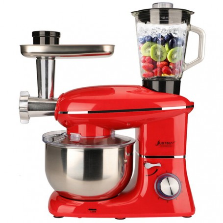 3in1 Kitchen Stand Mixer Food Processor Meat Grinder Juicer Cream Egg Whisk Blender Cake Dough Bread Mixer Maker Machine