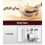 YY120-2 Double Frame Bubble Tea Shaking Machine Stainless Steel Auto Milk Tea Shaker Machine Bubble Tea Shaker