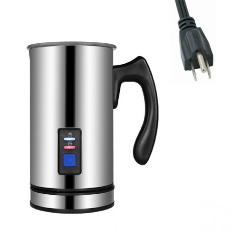 Biolomix Electric Coffee Frother Stainless Steel Milk Steamer Cafeteira For Espresso Latte Cappuccino Hot Chocolate