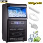 VEVOR Commercial Ice Maker 30KG/24H Countertop Automatic Built-in Cube Ice Generator 350W Electric Cooler Machine Home Appliance