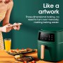 Multifunct Oil-Free Air Fryer 5L French Fries Electric Oven 2400W Toaster Fryer Without Oil Hot Air Fryer Dehydrators Toaster
