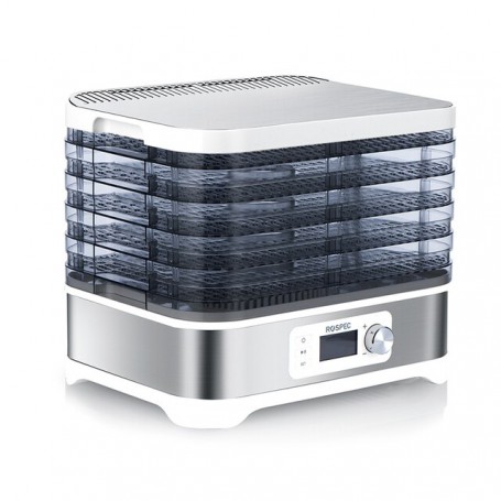ROSPEC Household Food Processor Fast Food Dehydrator Stainless Steel Drying Machine Electric Air Dryer Drying Fruit Meat Fruit