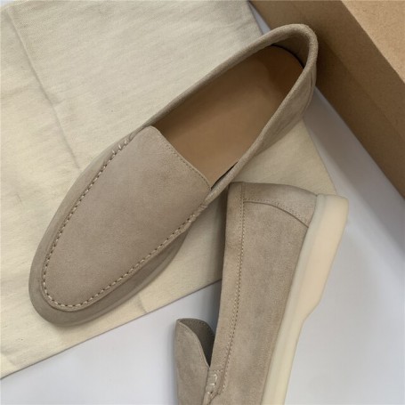 Suede Casual For Men Women Flat Shoes Top Quality Slip On Lazy Loafers Simple Cozy Leisure Mules Multicolor Driving Walk Shoes 1
