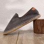 2022 Summer New Mens Casual Shoes Fashion Shoes Retro Handmade Espadrilles Breathable  Wear-resistant Sneakers Big Size 45 46 47