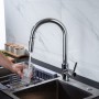 Black Kitchen Faucet Free Shipping Faucets Single Hole Pull Out Spout Kitchen Sink Mixer Tap Stream Sprayer Head Chrome Mixer Ta