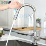 LED Digital Touch Kitchen Faucets with Pull Down Hot Cold Kitchen Sink Mixer Tap Newly Smart Touch Digital Kitchen Mixer Faucet