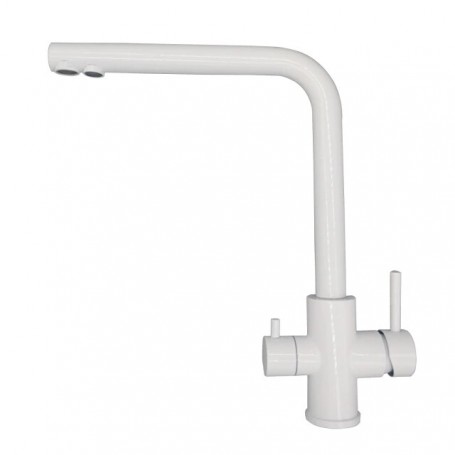 Kitchen tap double knob rotary hot FRIA mixer DQOK. Since SPAÑA