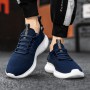 Susugrace Casual Men Tennis Shoes Summer Outdoor Lace-up Walking Footwear Lightweight Breathable Fashion Sneaker for Men Size 47