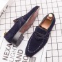 Luxurious Loafers  Fashion Formal Men's Shoes Flat Gentleman Driving Comfortable Brand Wedding High Quality Handmade